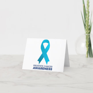 Prostata Cancer Awareness Dankeskarte