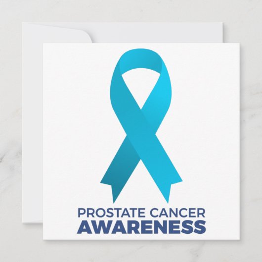 Prostata Cancer Awareness Einladung (Vorderseite)