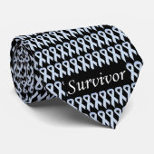 Prostata Cancer Survivor Tie Krawatte (Gerollt)