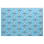 Prostatakrebs-Anker der Hoffnung Stoff (Fat Quarter (45,7 x 55,9 cm))