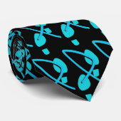 Prostatakrebs Awareness Light Blue Ribbon Krawatte (Gerollt)