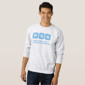 Prostatakrebs Awareness PSA Sweatshirt (Vorne ganz)