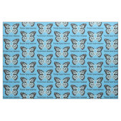 Prostatakrebs-Bewusstsein mit Schmetterlings-Band Stoff (Fat Quarter (45,7 x 55,9 cm))