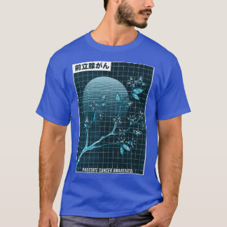 Prostatakrebs Bewusstsein Sakura Cherry Blossom T-Shirt