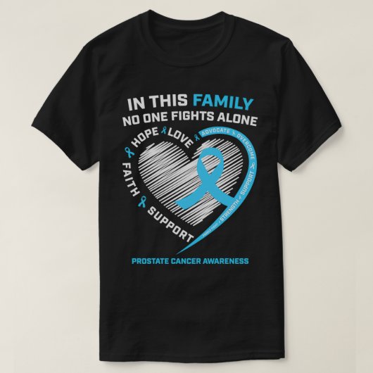 Prostatakrebs Bewusstsein Vater Männer Prostata C T-Shirt (Design vorne)