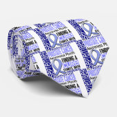 Prostatakrebs-Bewusstseins-Monats-Band I2 1,5 Krawatte (Gerollt)