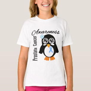 Prostatakrebs-Bewusstseins-Pinguin T-Shirt