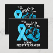 Prostatakrebs Der Kampf ist im Gange Prostatakrebs Save The Date (Vorne/Hinten)