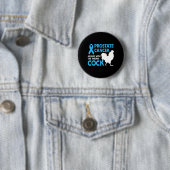 Prostatakrebs hat sich mit dem falschen Krebs ange Button (Beispiel)