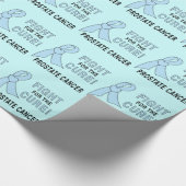 Prostatakrebs: Kampf für die Heilung! Geschenkpapier (Ecke)