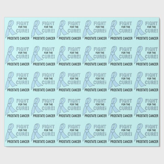 Prostatakrebs: Kampf für die Heilung! Geschenkpapier (Flach)