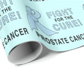 Prostatakrebs: Kampf für die Heilung! Geschenkpapier (Rolleneckpunkt)