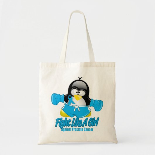 Prostatakrebs-kämpfender Pinguin Tragetasche (Vorne)