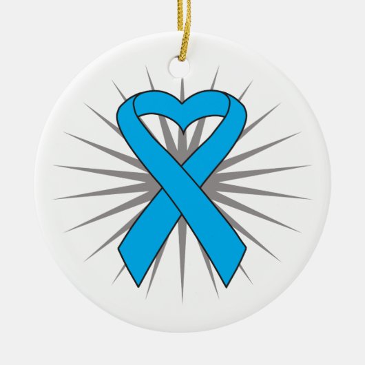 Prostatakrebs Keramikornament (Vorne)