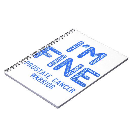 Prostatakrebs-Krieger - ICH BIN FINE Notizblock (Linke Seite)