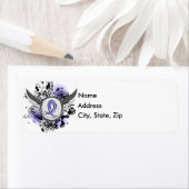 Prostatakrebs mit hellblauer Ribbon und Flügel (Insitu)