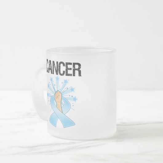 Prostatakrebs - stärker als Krebs Mattglastasse (Vorderseite Links)