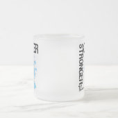 Prostatakrebs - stärker als Krebs Mattglastasse (Mittel)