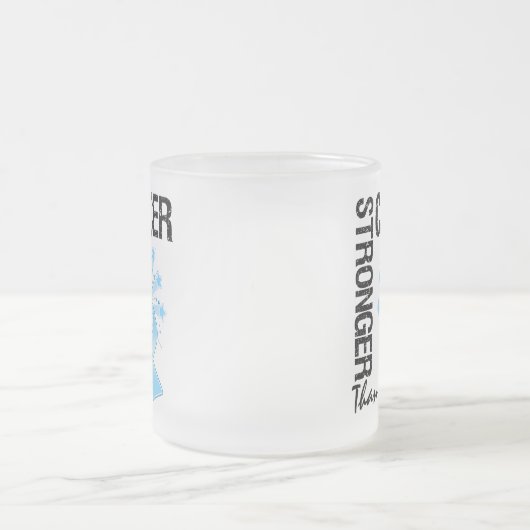 Prostatakrebs - stärker als Krebs Mattglastasse (Mittel)