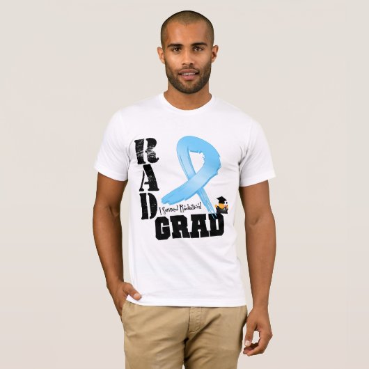 Prostatakrebs-Strahlentherapie-KRASSER Absolvent T-Shirt (Vorne ganz)