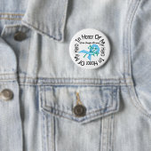 Prostatakrebs zu Ehren meines Helden Button (Beispiel)