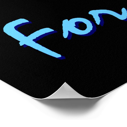 Prostatakrebsbewusstsein, das ich für ein heilende poster (Ecke)