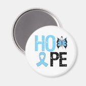 Prostatakrebsbewusstsein Magnet (Vorderseite/Rückseite)