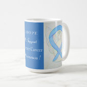 Prostatakrebsbewusstsein Multifunktionsband-Engel Kaffeetasse (VorderseiteRechts)