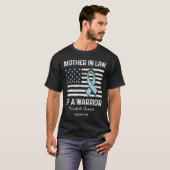Prostatakrebsüberlebende unterstützen Mutter im Ge T-Shirt (Vorne ganz)