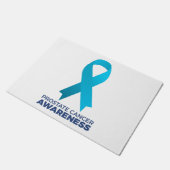 Prostate Cancer Awareness Fußmatte (Schrägansicht)