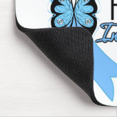 Prostate Cancer Ribbon Hero My Daddy Mousepad (Ecke)