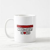 Prosthodontien machen große Geliebte Kaffeetasse (Links)