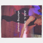 Prostitute Julia S. Kirpich Fleece Blanket (Vorderseite (Horizontal))