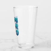 ProSuperhero Typ Man Bro Pint Glas (Links)