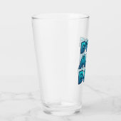 ProSuperhero Typ Man Bro Pint Glas (Rechts)