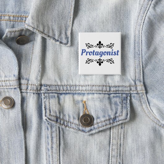 Protagonist Button (Beispiel)