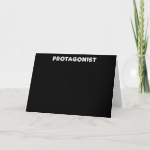 Protagonist Men Women Hero Film Acter Schauspiel Karte