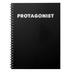 Protagonist Men Women Hero Film Acter Schauspiel Notizblock