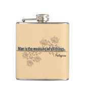 Protagoras Flachmann (Vorderseite)