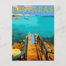 Protaras cyprus - Ostzypern Feiertagspostkarte