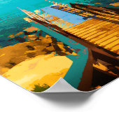 Protaras cyprus - Ostzypern Poster (Ecke)