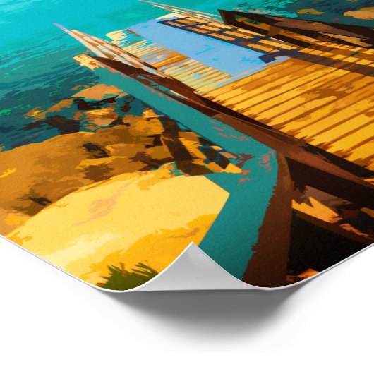 Protaras cyprus - Ostzypern Poster (Ecke)