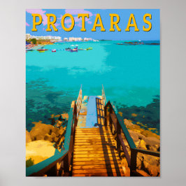 Protaras cyprus - Ostzypern Poster