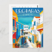 Protaras cyprus - Ostzypern Postkarte (Vorne/Hinten)