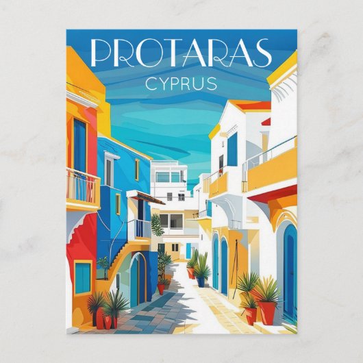 Protaras cyprus - Ostzypern Postkarte (Vorderseite)