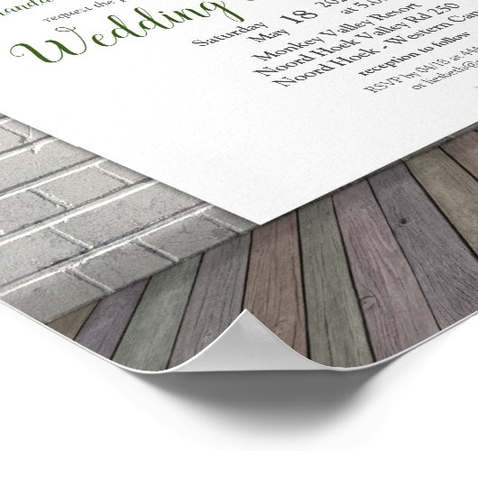 Protea - Ankündigung der Blume Strelitzia Poster (Ecke)