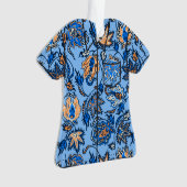 Protea Batik Hawaiian Tropical Floral Aloha Shirt Ornament (Vorderseite)