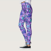 Protea Batik Hawaiian Tropical Floral Leggings (Links)
