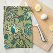 Protea Batik Tropical Blume Küchentuch (Viertel Falte)