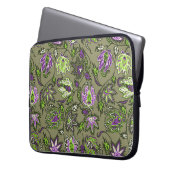 Protea Batik Tropical Neoprene Wetsuit Laptopschutzhülle (Vorderseite Links)